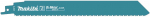 Makita Tiesinio pjūklo pjūkleliai BIM 225x1,1mm (8-10tpi), 2Vnt. B-43181-2