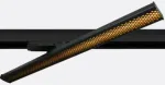 30W LED linijinis bėgelio &scaron;viestuvas, juodas, 2700/3200/4000K, 65172AT/B/V