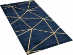 Beliani Kvapusis kilimas 80 x 150 cm mėlyna HAVZA