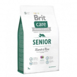 BRIT CARE Dog Senior su ėriena ir ryžiais 3kg
