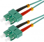 Helos 5m OM3 SC/SC - 5 m - OM3 - SC - SC - Male/Male - Turquoise
