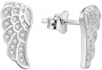Beneto Sidabrinis Earrings Angel Wings AGUP1182