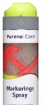 Zevercsslr &bdquo;Pureno&ldquo; žymėjimo pur&scaron;kiklis 500 ml &ndash; geltonas, skirtas žymėti kelius, pastatus, tunelius ir kt.