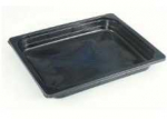 Multi Padėklas 1/2 GN 2500 ml 325x265x40 mm PP juodas, 100 vnt./dėžėje