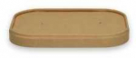 Multi Dangtelis &bdquo;Verive&ldquo; L172 W120mm kraft popierius su PLA, rudas, stačiakampiam puodeliui, 6 vnt. x 50 vnt./dėžėje