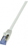 LOGILINK CQ4082S LOGILINK - Cat.6A Patch kabelis pagamintas i&scaron; Cat.7 neapdoroto kabelio, pilkas, 7,5m