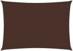 Uždanga nuo saulės, ruda, 6x8m, oksfordo audinys, stačiakampė