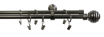 Domoletti DVIGUBAS UŽDUOLIAS BĖGIU RINKINYS 300CM D16 4772013155720