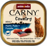 Animoda ANIMONDA Carny Country vi&scaron;tiena, kalakutiena + upėtakis - wet cat food - 100 g