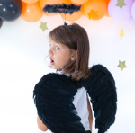 Partypal Angelo sparnai su lankeliu Helovinui spalva juoda