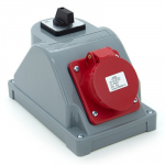 Els Elektrotechnika N110-01COMBO Konstrukcinis skirstomasis skydas tipas COMBOPOL 16A/5 + GS 230V + 0-1 jungiklis, sieninis/pavir&scaron;inis korpusas, N110-01COMBO