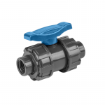 Rutulinis vožtuvas PVC Bradas 1" vid.sr. / 1" vid.sr., PN16