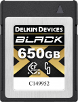 Atminties kortelė Karta Delkin Juodas CFexpress 650 GB (DCFX4B650)