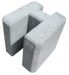 Nežinomas Betoninis sujungimas tvoros pamatui, 20 x 19 x 20 cm