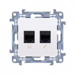 Kontakt Simon GN.2-KR.KOMP.RJ45 KAT6E balta SIMON10