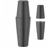 Bar Up Boston Shaker 2 dalių kokteiliams Tin on Tin 0,8 l - juoda