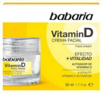 Babaria Crema Facial Ritual Vitamina D, 50 ml