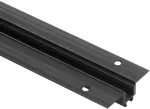 Magnetinių sistemų užglaistomas bėgelis MINIMAL TRACK 24V, 2m, juodas