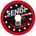Deimantinis diskas SENDI EXTREME &Oslash;115 x 1,2 x 22,23mm plytelių pjovimui