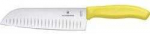 Victorinox Swiss Classic Santoku peilis 17 cm, geltonas