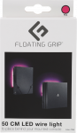 Rožinė Rožinė LED vielinis žibintas &ndash; pritvirtinkite prie savo &bdquo;FLOATING GRIP&reg;&ldquo; laikiklio