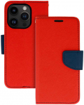 Telone Fancy dėklas skirtas Xiaomi Redmi Note 11 5G/Note 11S 5G/Poco M4 Pro 5G red-navy