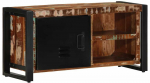 TV staliukas televizoriaus spintelė 80x30x40 cm Regeneruota medžio masyva
