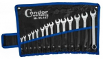 Kombinuotų veržliarakčių komplektas Condor Werkzeug C0035-14T; 6-19 mm; 14 vnt.