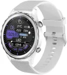 I&scaron;manusis laikrodis Smart watch Carneo Queen HR+ sidabrinis