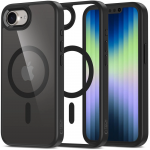 &bdquo;Tech-Protect MagMat MagSafe&ldquo; dėklas, skirtas &bdquo;iPhone 16e / 17e&ldquo; &ndash; juodas-skaidrus