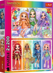 Trefl Dėlionė 2x200 vnt. - Rainbow High