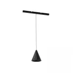 8W LED pakabinamas &scaron;viestuvas į magnetinę sistemą ZAMBELIS MAGNETIC ULTRA SLIM, juodas, 3000K, DALI, 23116