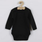 Body ilgomis rankovėmis New Baby - juoda, dydis 98 (2-3m), 98 (2-3 metai)