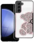 Oem TEDDY BEAR Dėklas skirtas Samsung Galaxy A36 5G rožinės spalvos