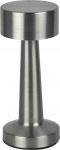 Led Line Lite Įkraunamas, stalinis &scaron;viestuvas RIWIA, 1W, 120lm, CCT keičiamos spalvos, 1800mAh, sidabrinis