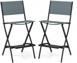 Promotions Sulankstomas baro kėdė, 45.7x57.2x101.6 cm, mėlyna