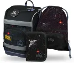 Baagl mokyklinės kuprinės rinkinys Zippy Plus, 3 dalių, ergonomi&scaron;ka, poliesteris, 21 l