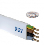 Nkt Spoka Akcyjna 172153021C0100 NKT kabelio instaliacija YDYp 4x2,5 żo 450/750V /100m/ 13029021
