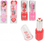Top Model Topmodelis - Heart in Heart lūpų balzamas - Rožinė, Raudona - 3,7 gramo