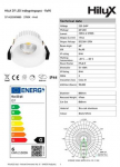 Light Solutions Aps &bdquo;HiluX D7 Gen2&ldquo; &ndash; 6 W &ndash; 420 lm &ndash; Ra95 &ndash; 3000 K &ndash; reguliuojamo ry&scaron;kumo &ndash; lauko &ndash; balta