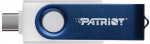 Patriot Memory 64GB Xporter X550 USB atmintinė su dviguba USB A+C jungtimi (PS64GX550AAD) Baltas, Mėlyna