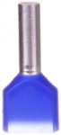 Ergom E08KH-02020101701 Izoliuotas antgalis HI 2X2.5/10 E08KH-02020101701 /500 vnt./