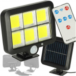Saulės &scaron;viestuvas su judesio jutikliu 120 LED