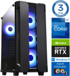 Stacionarus kompiuteris INTOP AQUA i7-14700F 64GB DDR5 2TB SSD M.2 NVME RTX5050 8GB WIN11Pro (RW59930)