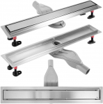 Du&scaron;o latakas REA Neox Superflow, Brushed Steel, 90 cm