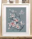 Oven Beldizart Siuvinėjimo kryželiu rinkinys "&Scaron;velni magnolija" S1560