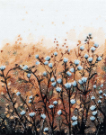 Panna Klart Raminantis siuvinėjimo kryželiu rinkinys &bdquo;Laukas au&scaron;tant&ldquo;, 15.5&times;20.5 cm
