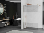 Walk-in du&scaron;o sienelė Mexen Kioto, pusiau matinė, Rose Gold, 90 x 200 cm
