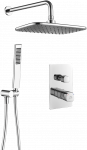 Du&scaron;o komplektas su potinkiniu mai&scaron;ytuvu Laveo Tores, Chrome