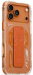 Skinarma Helio dėklas skirtas Apple iPhone 17 Pro Max Magnetic Charging + Grip Stand Oranžinis